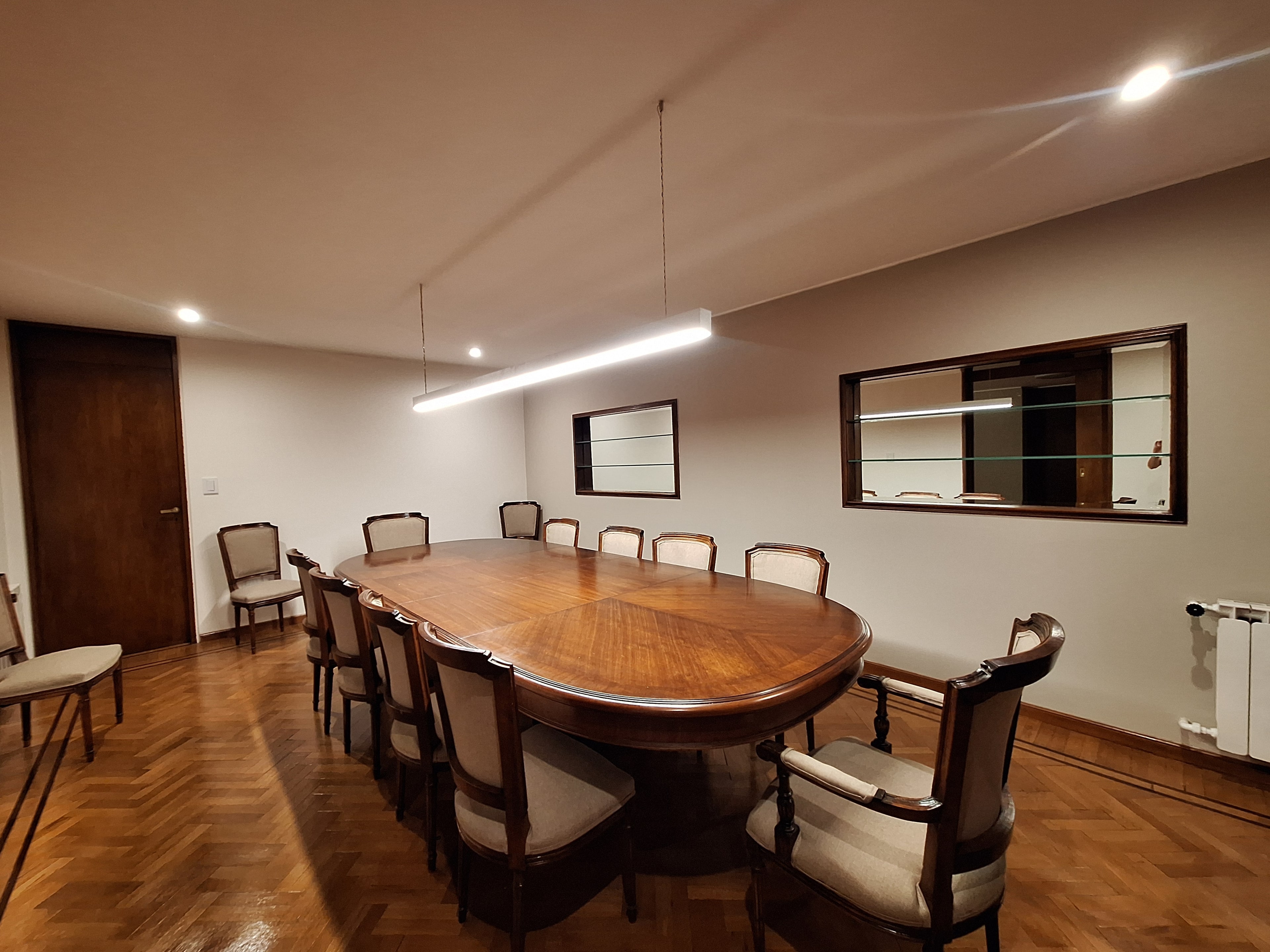 Vidrios y carpinterías limpias tras la obra